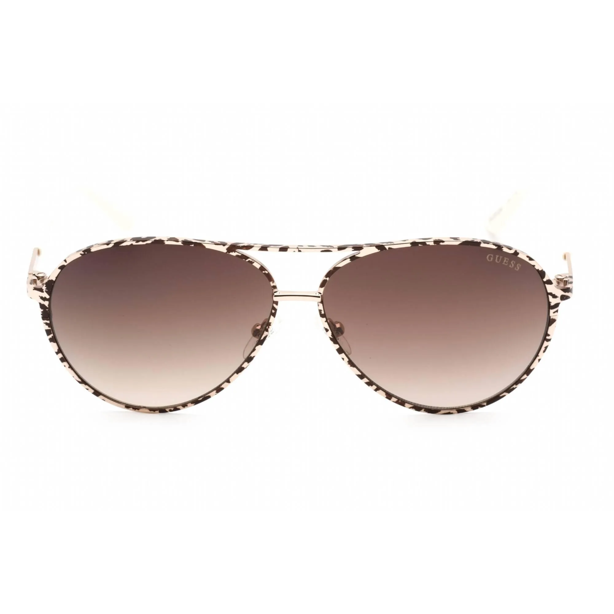 Guess Women's Sunglasses - Gold/Other Metal Gradient Full Rim | GU7847 33F