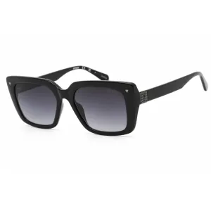 Guess Women's Sunglasses - Shiny Black Plastic Frame Gradient Smoke Lens | GU8243 01B
