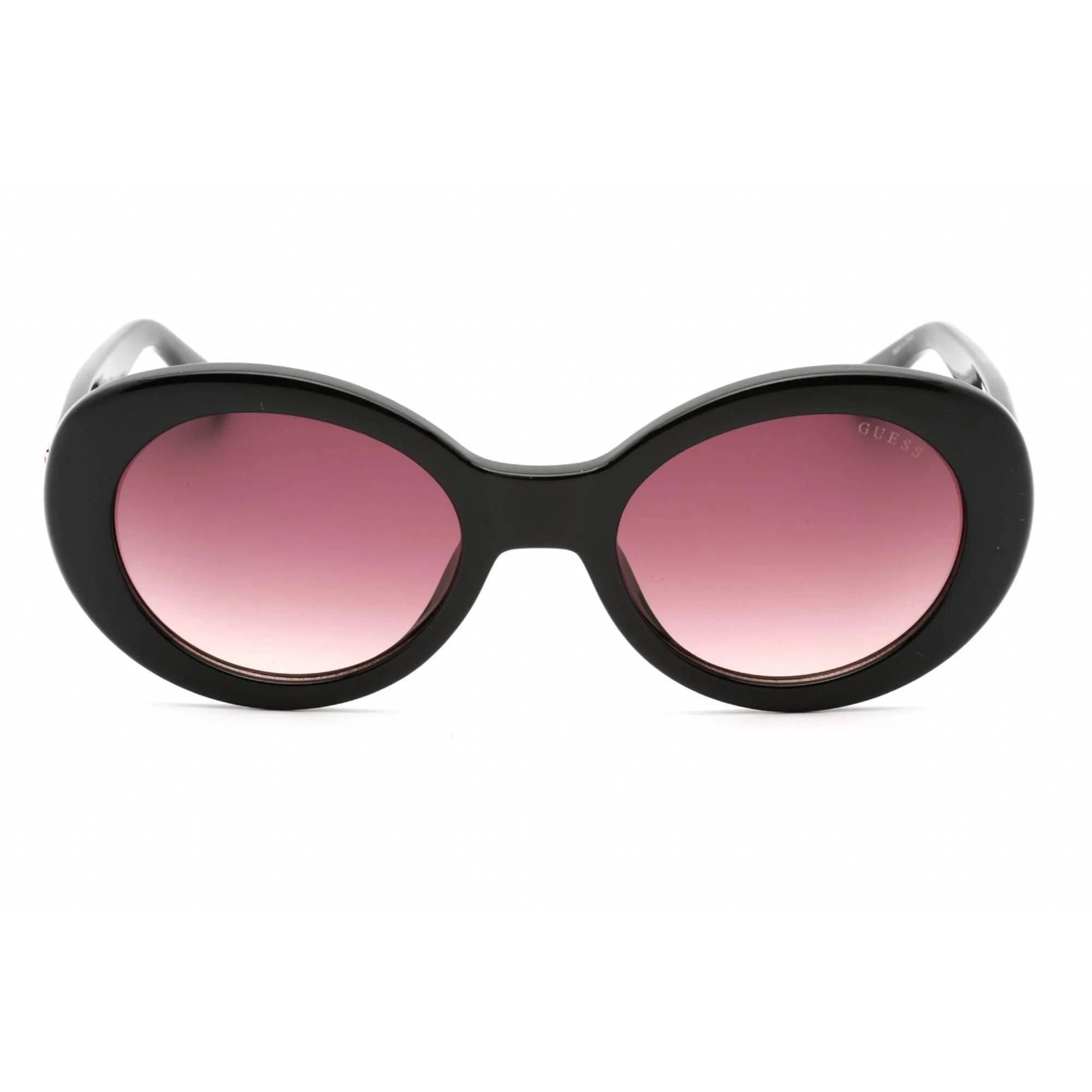 Guess Women's Sunglasses - Shiny Black Plastic Gradient Full Rim Frame | GU7904 01T