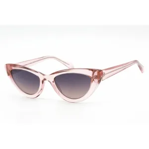 Guess Women's Sunglasses - Shiny Pink Cat Eye Full Rim Frame Smoke Lens | GU7811 72B