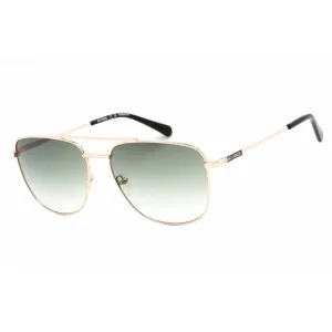 Harley Davidson Men's Sunglasses - Gold Metal Full Rim  Frame | HD1011X 32P