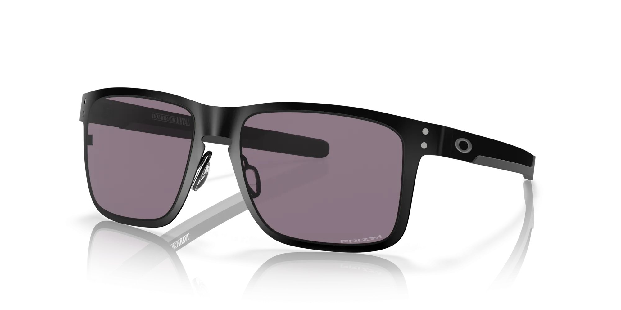 Holbrook™ Metal Sunglasses - Matte Black/Prizm Grey Lenses