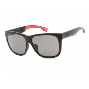 Hugo Boss Men's Sunglasses - Grey Polarized Lens Plastic Frame | BOSS 1453/F/S 0003