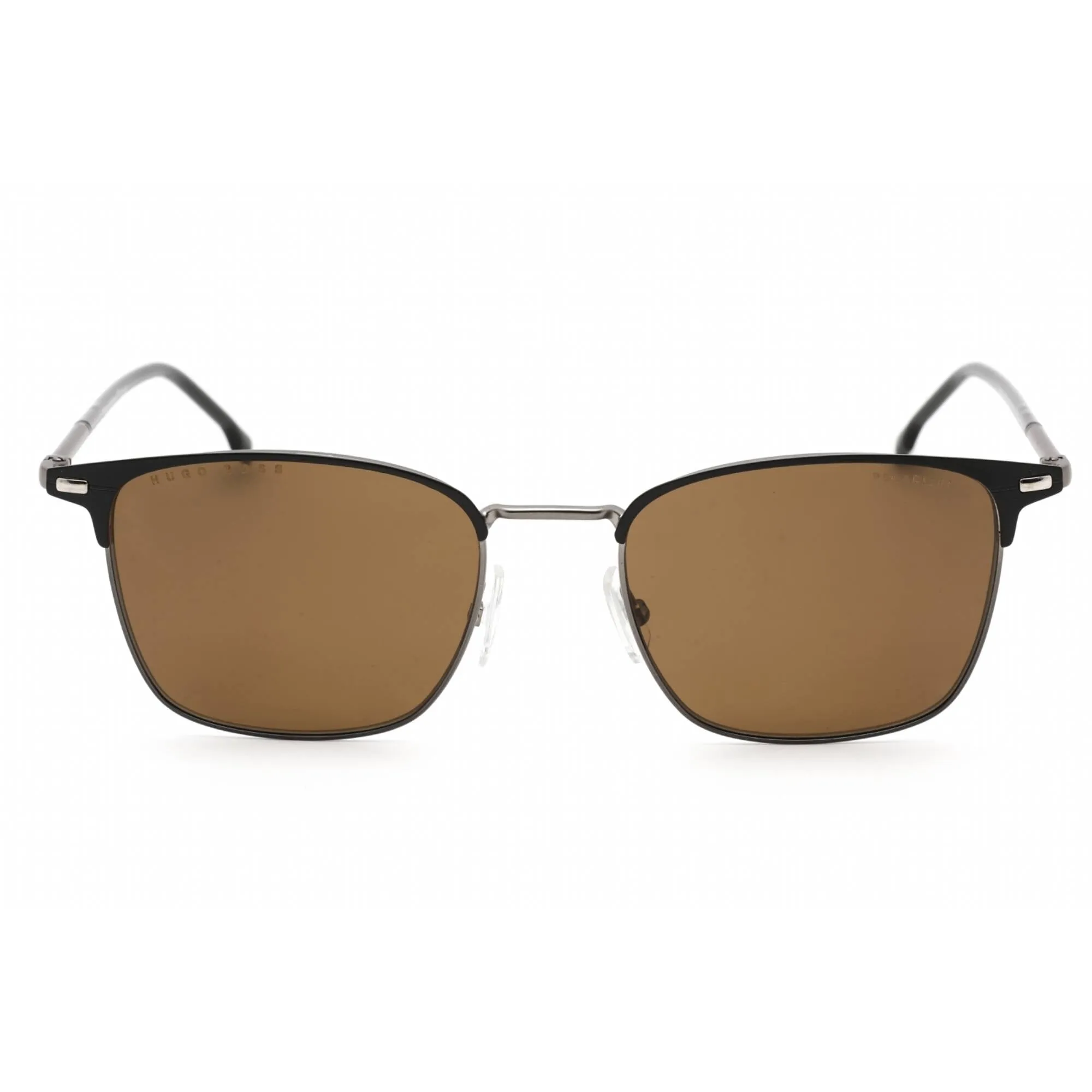 Hugo Boss Men's Sunglasses - Matte Black Cat Eye Metal Frame | BOSS 1122/U/S 0003 SP
