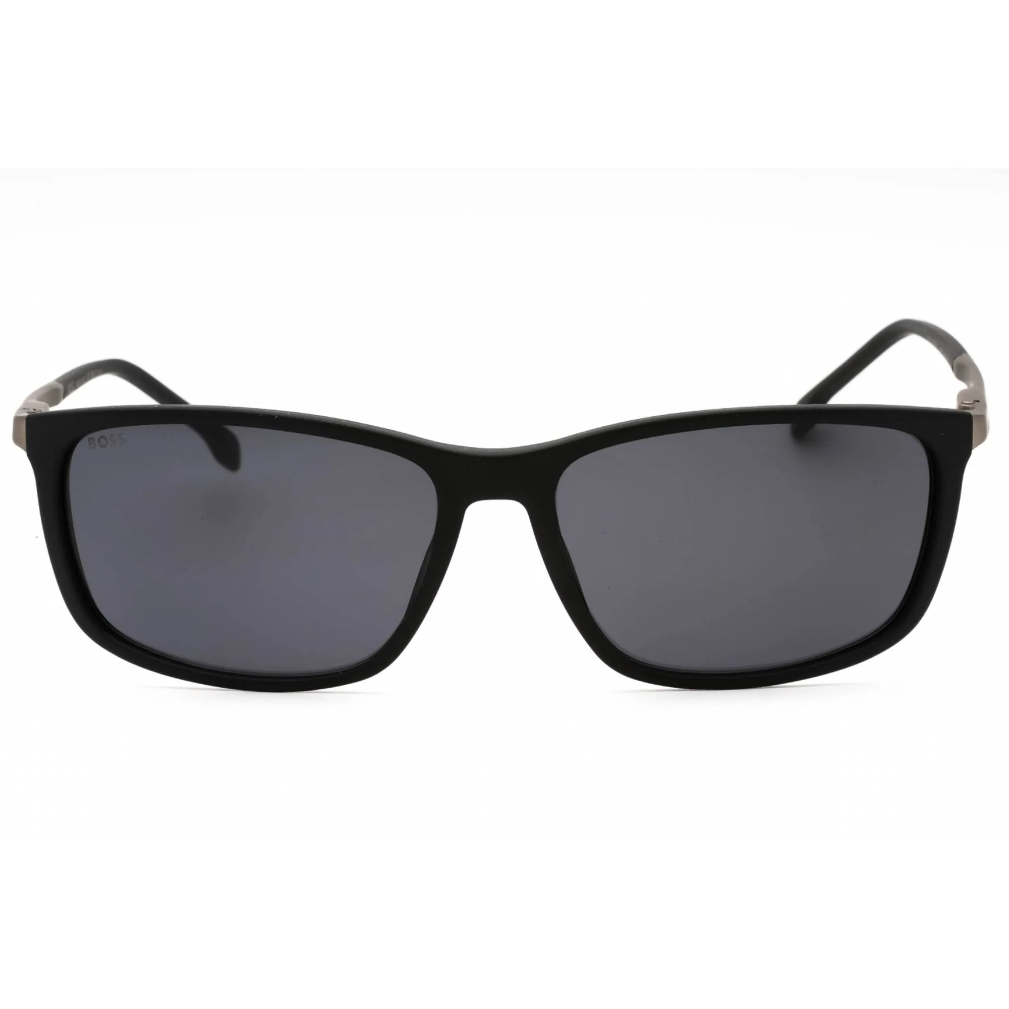Hugo Boss Men's Sunglasses - Matte Black Frame Grey Lens | BOSS 1248/S/IT 0003 IR