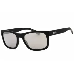 Hugo Boss Men's Sunglasses - Matte Black Plastic Full Rim Frame | BOSS 1569/S 0003 T4