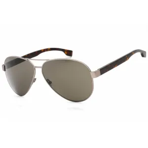 Hugo Boss Men's Sunglasses - Matte Ruthenium Metal Aviator | BOSS 1560/O/S 0R81 70