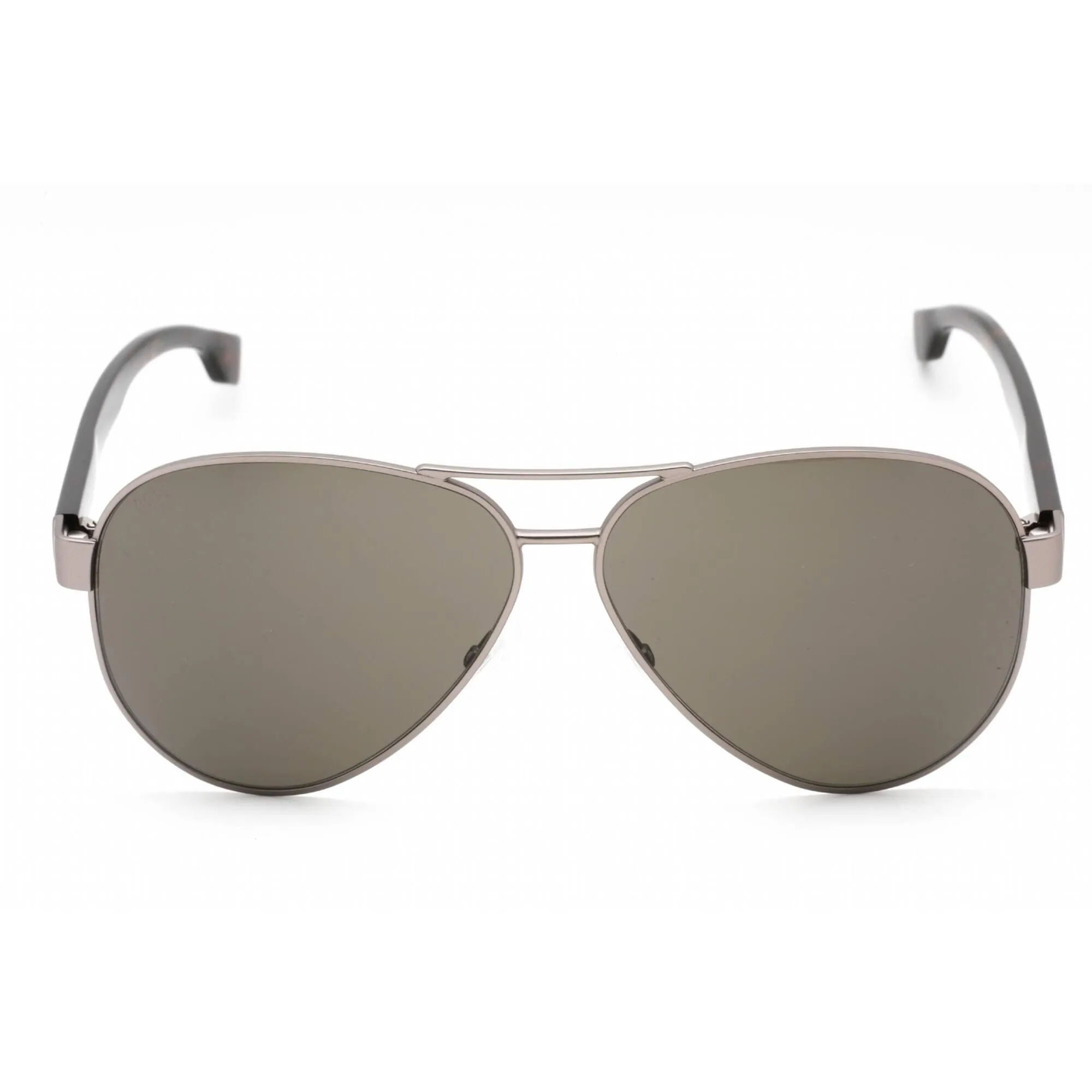 Hugo Boss Men's Sunglasses - Matte Ruthenium Metal Aviator | BOSS 1560/O/S 0R81 70