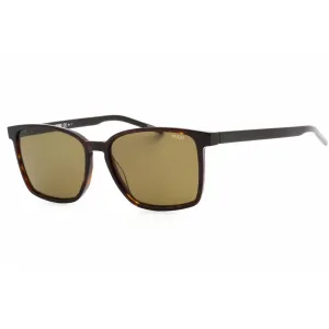 HUGO Men's Sunglasses - Havana Plastic Full Rim Square Shape Frame | HG 1128/S 0086 QT