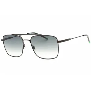 Hugo Men's Sunglasses - Matte Black Green Metal Full Rim Frame | HG 1177/S 03OL 9K