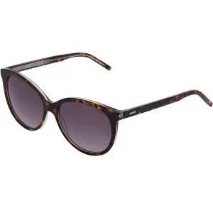 Hugo Women's Sunglasses - Havana Crystal Plastic Cat Eye Frame | HUGO HG1006S 0KRZ/HA