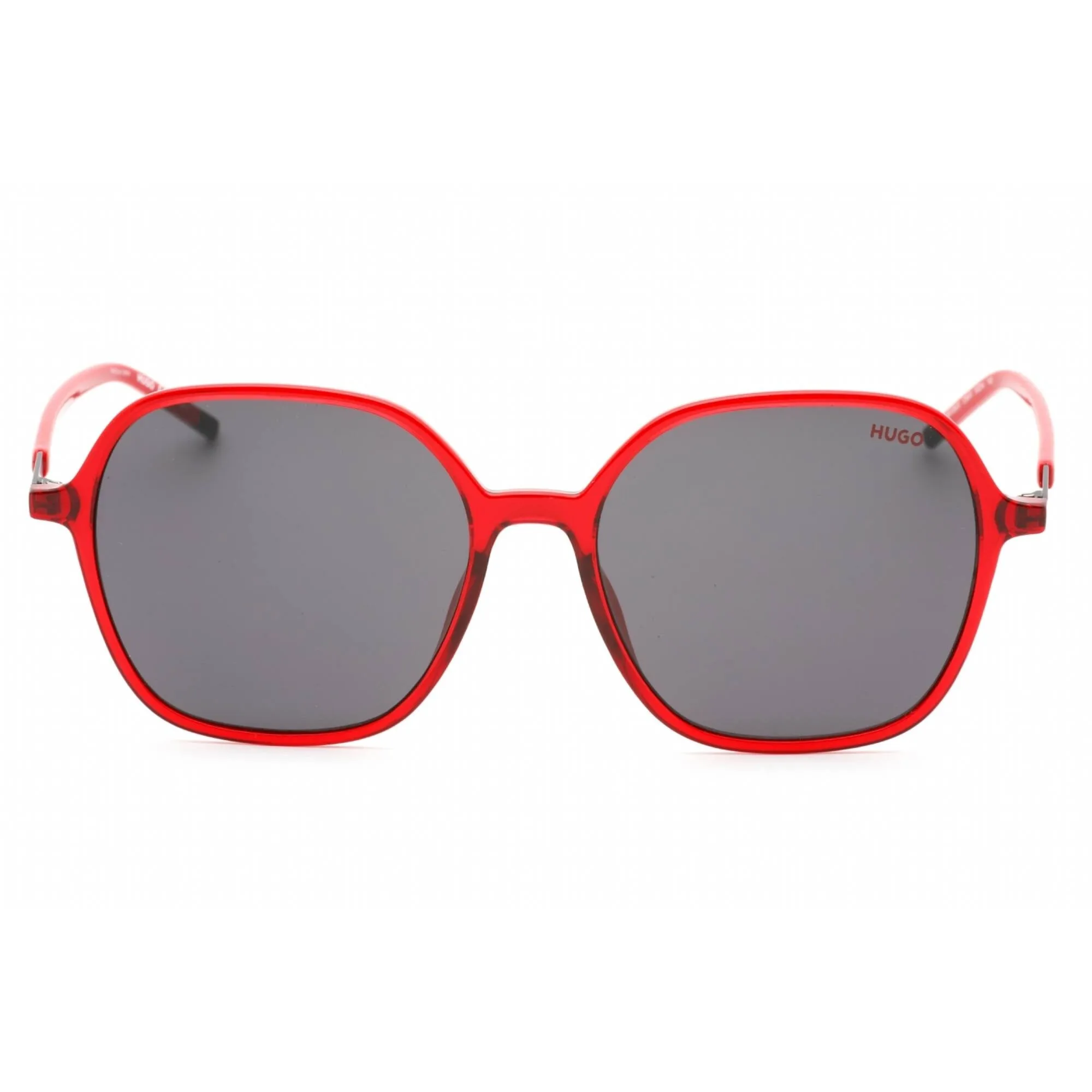 Hugo Women's Sunglasses - Red Butterfly Full Rim Plastic Frame | HG 1236/S 0C9A IR