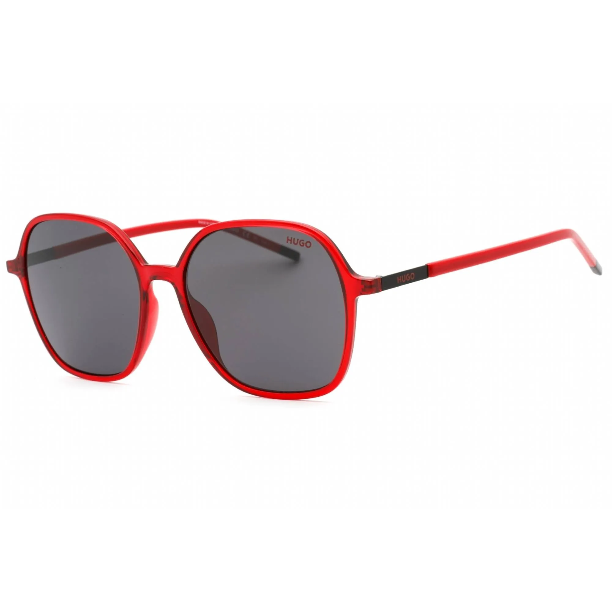 Hugo Women's Sunglasses - Red Butterfly Full Rim Plastic Frame | HG 1236/S 0C9A IR