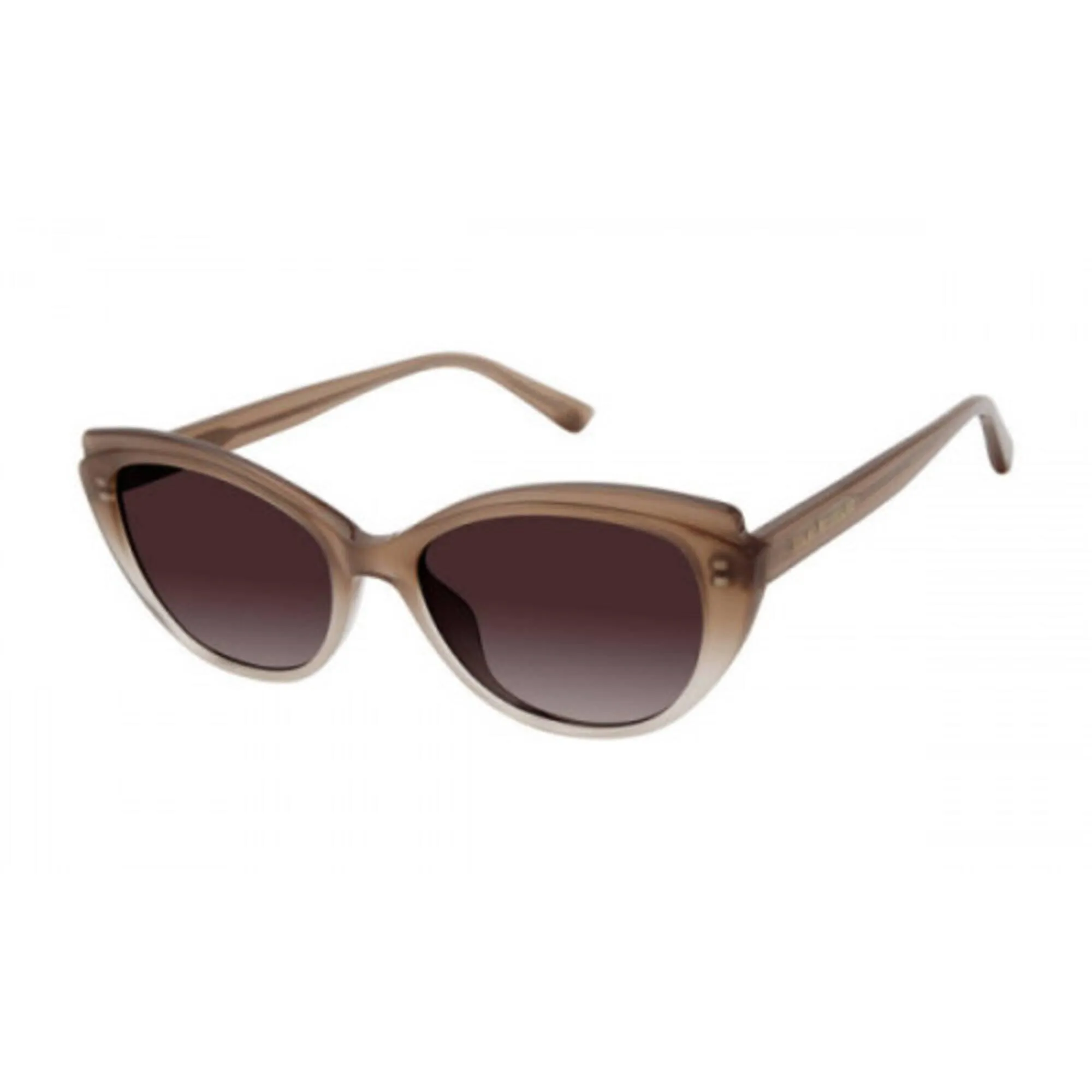 Isaac Mizrahi Women's Sunglasses - Beige Plastic Cat Eye | ISAAC MIZRAHI 30250 BE