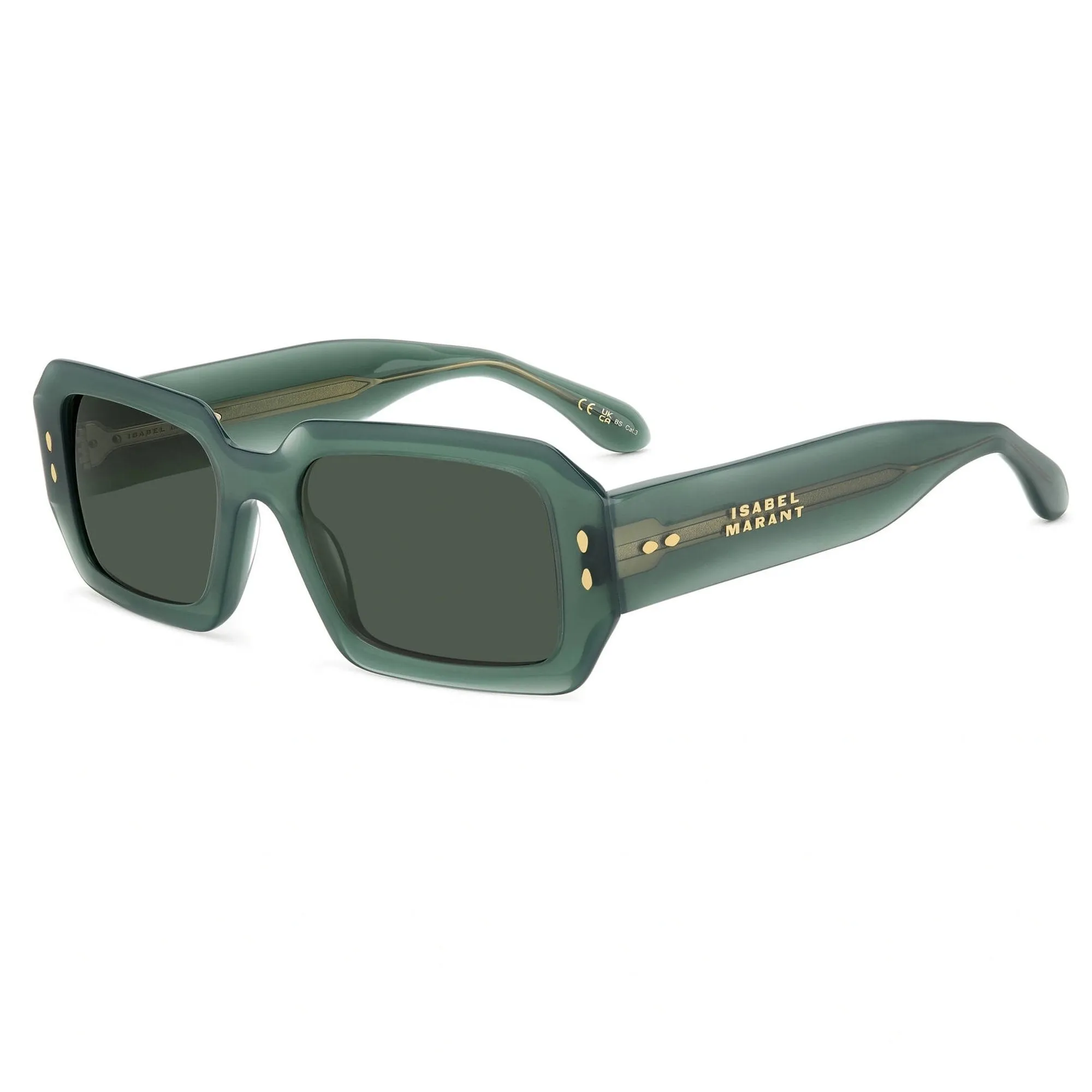 Isabel Marant Women's Sunglasses - Green Plastic Full Rim Frame | IM 0144/S 01ED/QT
