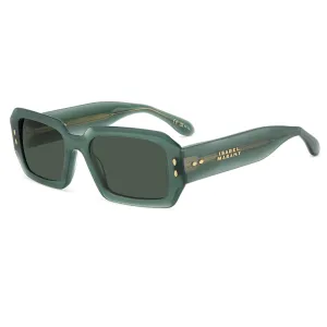 Isabel Marant Women's Sunglasses - Green Plastic Full Rim Frame | IM 0144/S 01ED/QT