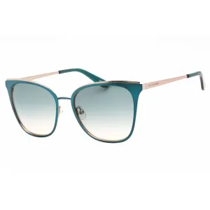 Juicy Couture Women's Sunglasses - Matte Teal Cat Eye Shape Frame | JU 609/G/S 0PYW PR