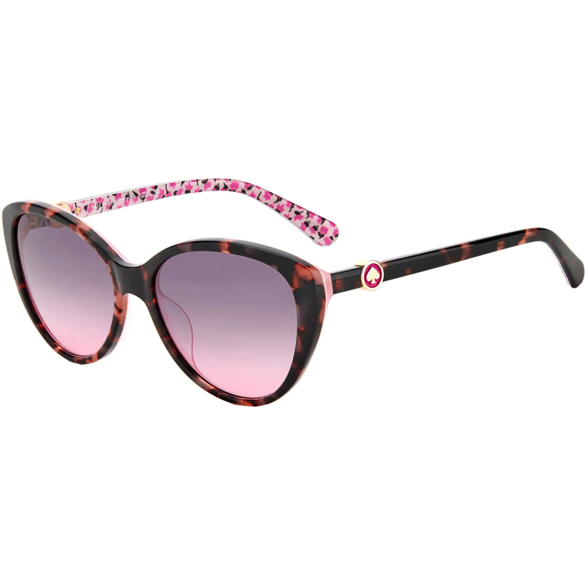 Kate Spade Women's Sunglasses - Pink Havana Full Rim Cat Eye | VISALIA/G/S-0HT8/FF