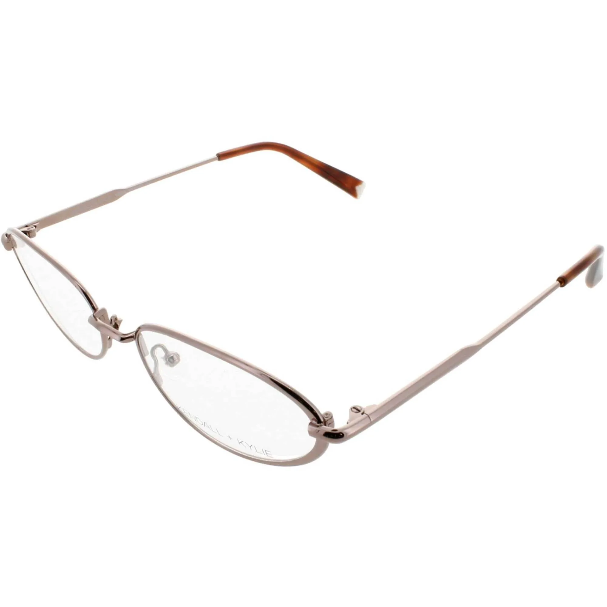 Kendall   Kylie Women's Eyeglasses - Mink Metal Frame Demo Lens | KKO165G VEDA 242
