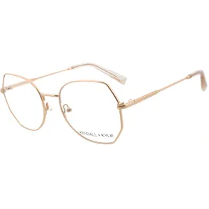 Kendall   Kylie Women's Eyeglasses - Rose Gold Frame Demo Lens | KKO145 JOANNA 780