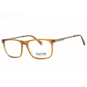 Kenneth Cole Reaction Men's Eyeglasses - Shiny Dark Brown Square Frame | KC0893 048