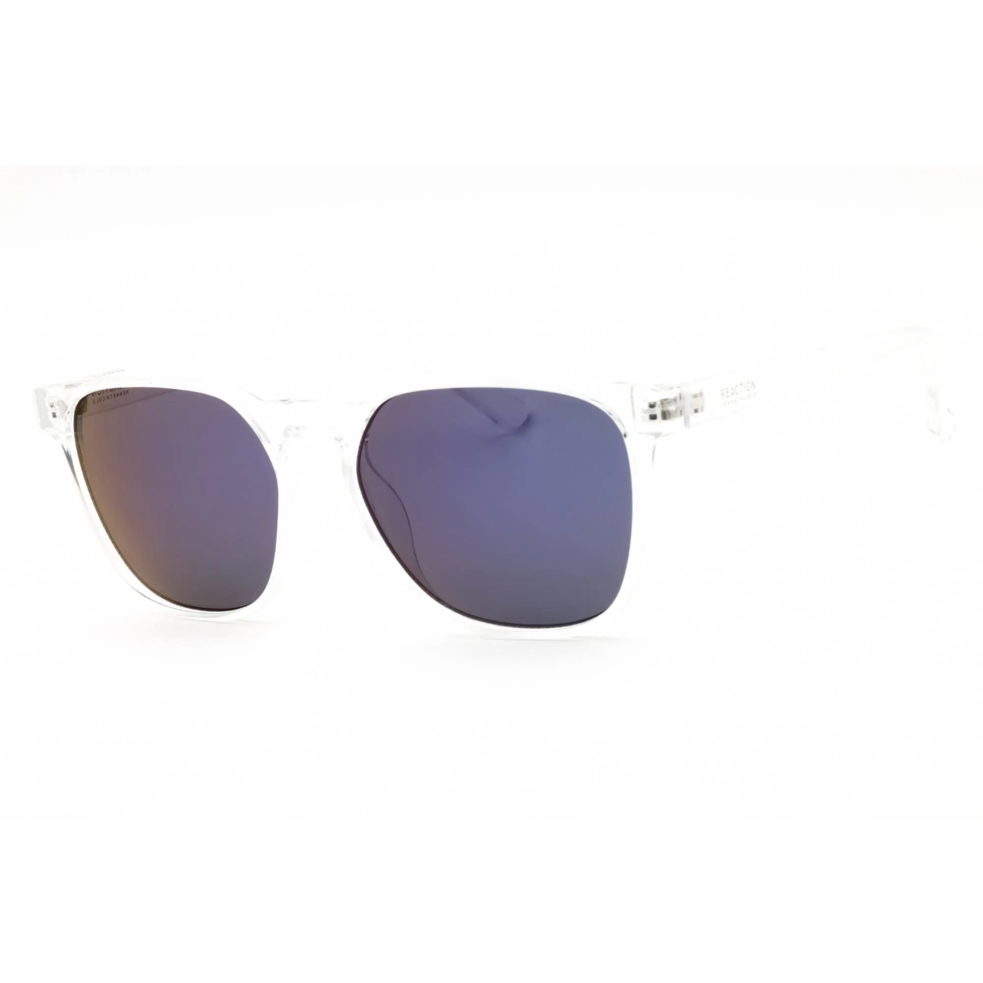 Kenneth Cole Reaction Men's Sunglasses - Crystal Square Full Rim Frame | KC1414 26X