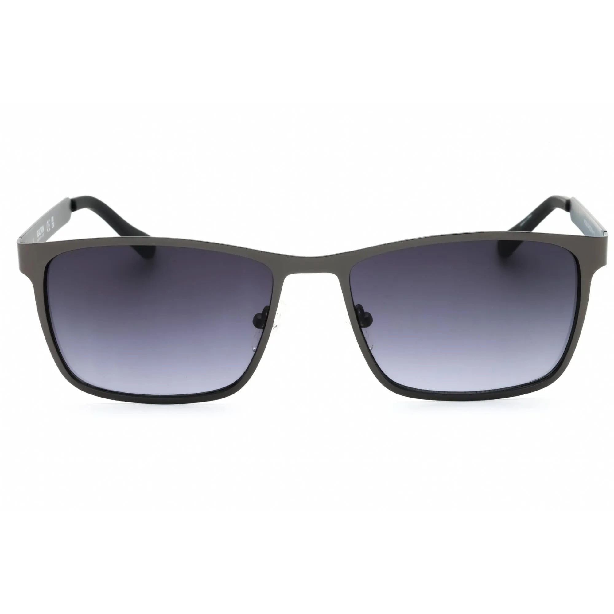 Kenneth Cole Reaction Men's Sunglasses - Matte Gunmetal Rectangular Frame | KC1329 09B