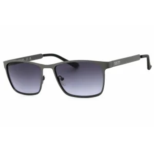 Kenneth Cole Reaction Men's Sunglasses - Matte Gunmetal Rectangular Frame | KC1329 09B
