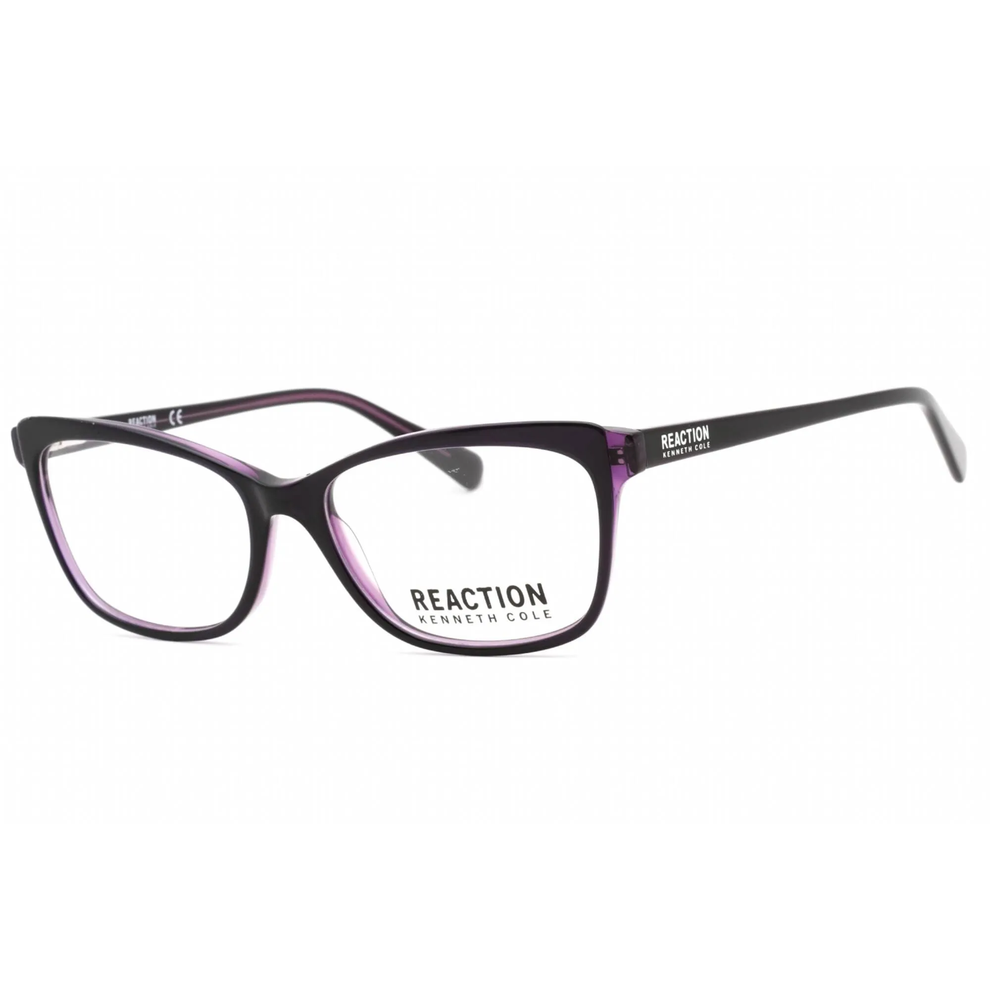 Kenneth Cole Reaction Women's Eyeglasses - Clear Demo Lens Black Frame | KC0897 005