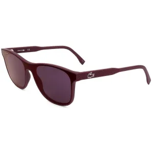 Lacoste Men's Sunglasses - Matt Red Plastic Full Rim Square Frame | LACOSTE L907S 615