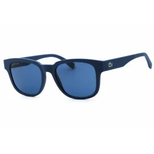 Lacoste Men's Sunglasses - Matte Blue Injected Propionate Square Frame | L982S 401