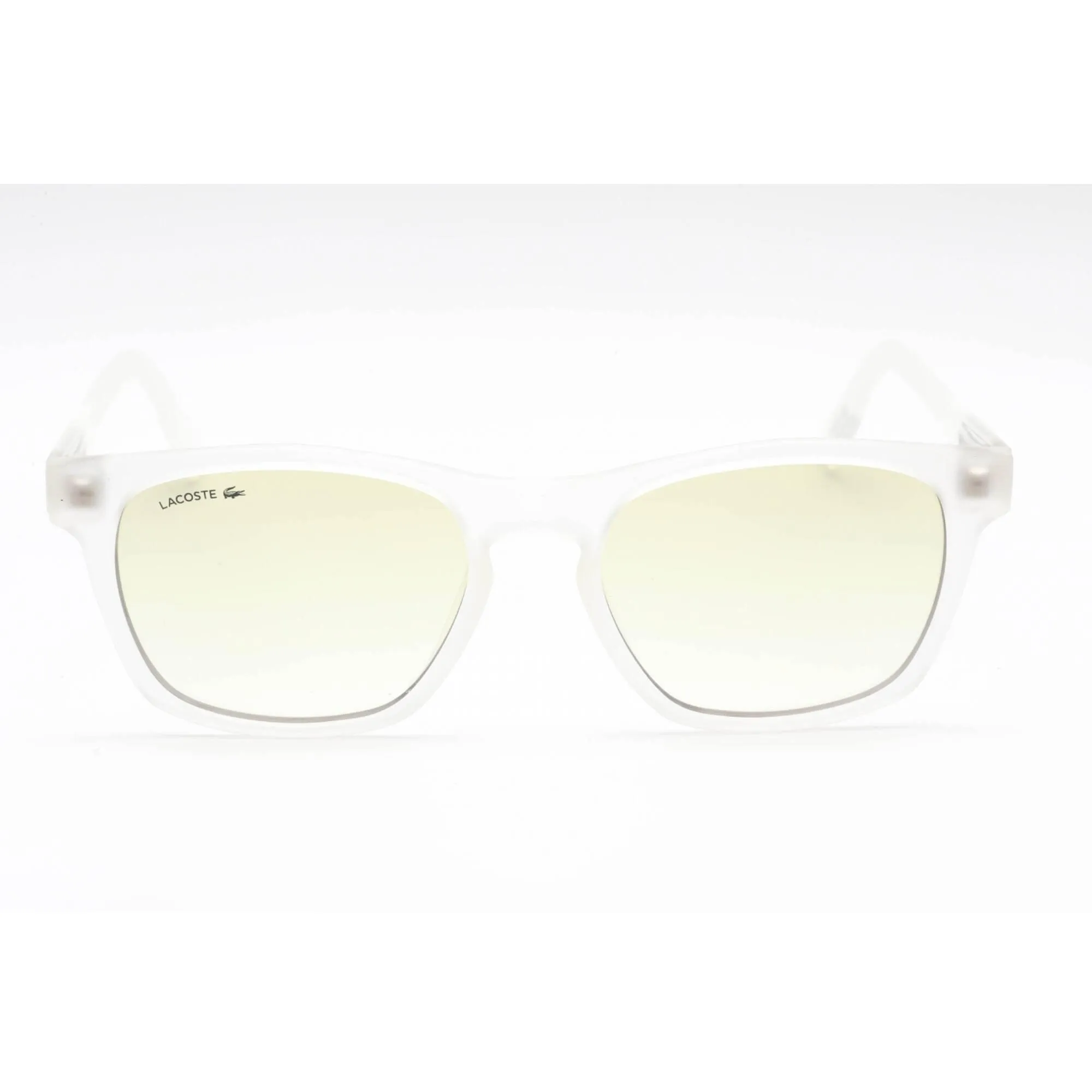 Lacoste Men's Sunglasses - Matte Crystal Plastic Frame Brown Gradient Lens | L988S 970