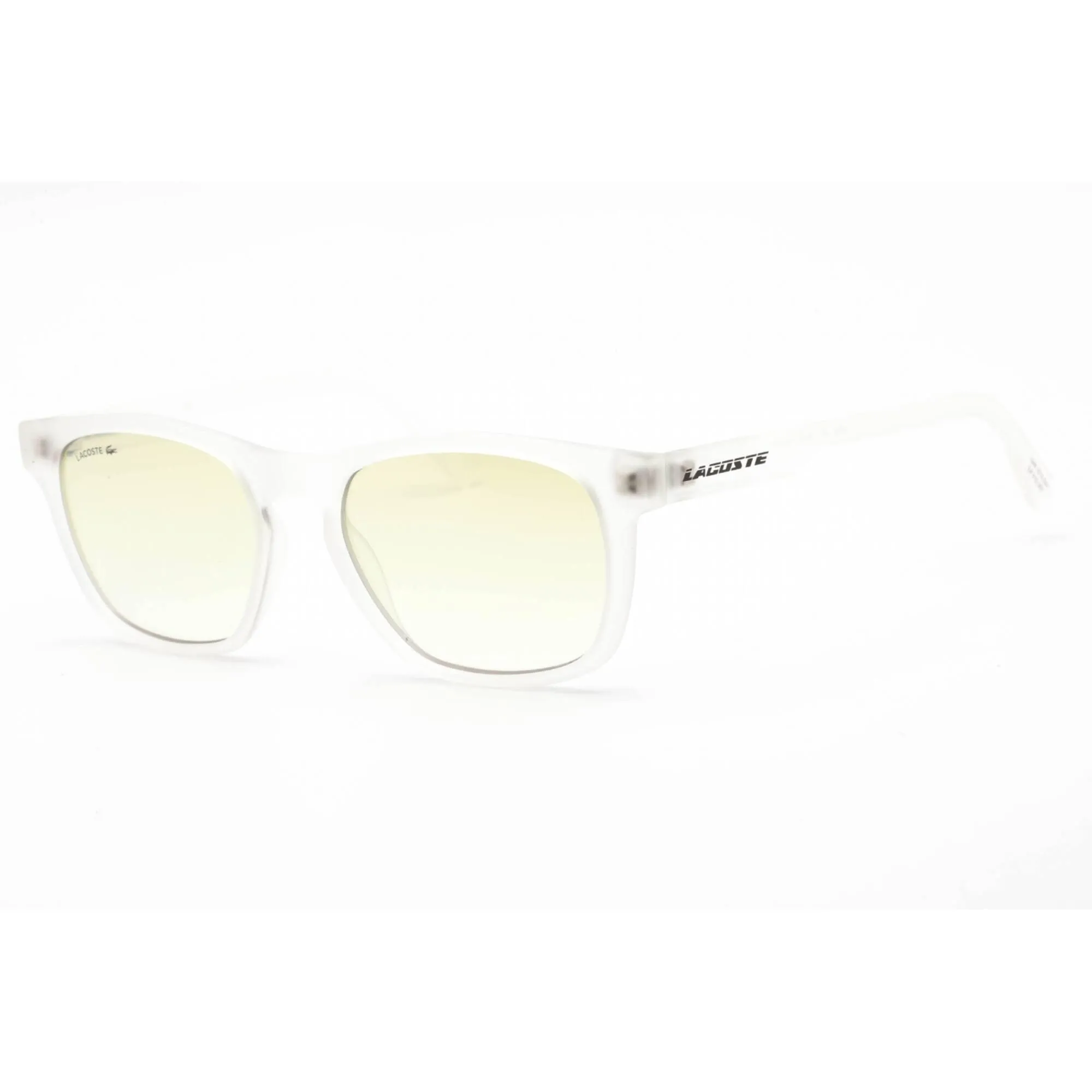 Lacoste Men's Sunglasses - Matte Crystal Plastic Frame Brown Gradient Lens | L988S 970