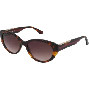 Lacoste Women's Sunglasses - Havana Cat Eye Frame Brown Lens | LACOSTE L912S 214