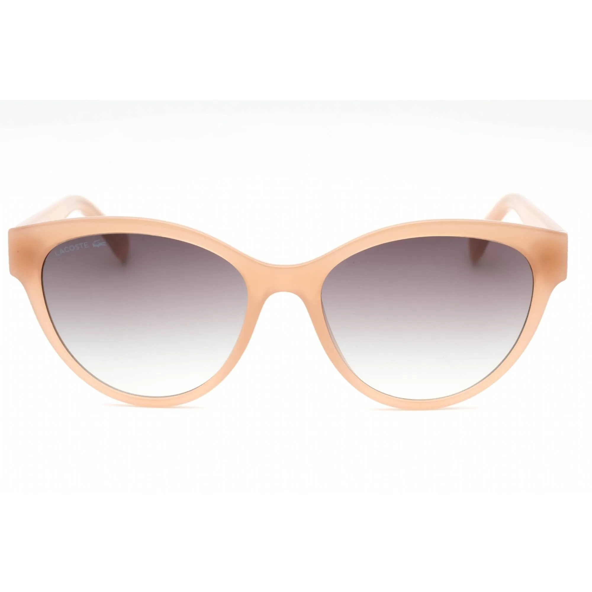 Lacoste Women's Sunglasses - Nude Plastic Cat Eye Frame Grey Gradient Lens | L983S 272