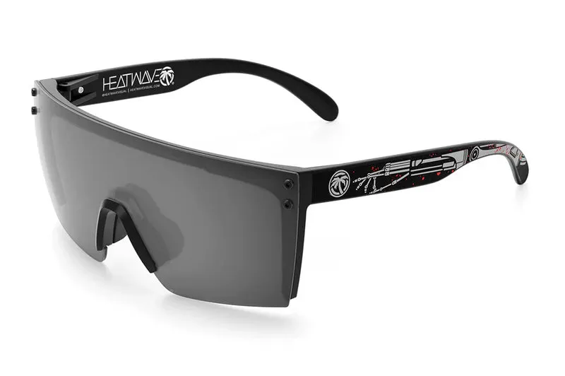 Lazer Face Sunglasses - Tech Noir Polarized