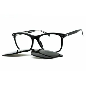 Levis Men's Sunglasses - Black Plastic Full Rim Oval Shape Frame| LV 5013/CS 0807 IR