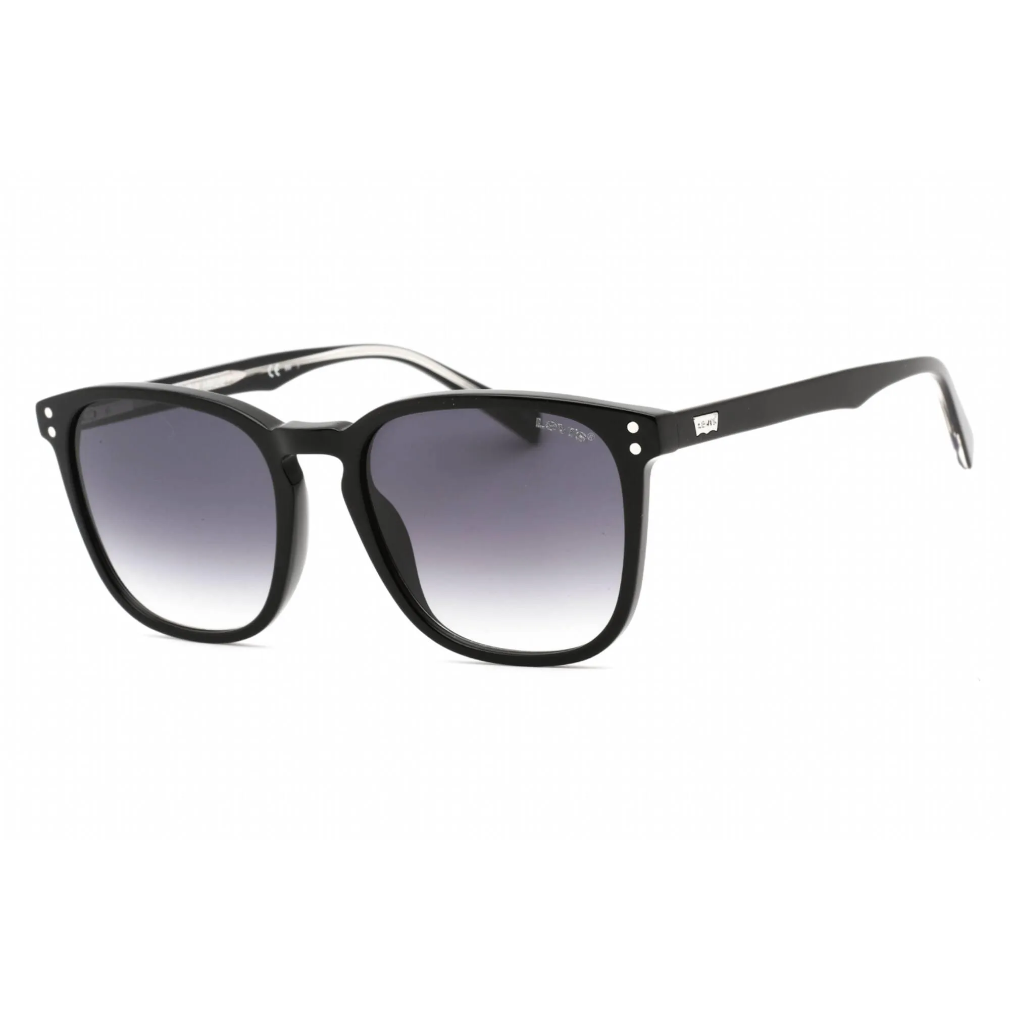 Levi's Men's Sunglasses - Full Rim Black Plastic Square Frame | LV 5008/S 0807 9O