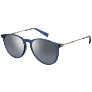 Levi's Women's Sunglasses - Blue Plastic Cat Eye Frame | LEVI LV 5007/S 0PJP/96