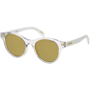 Levi's Women's Sunglasses - Crystal Plastic Cat Eye Frame | LEVI LV 1000/S 0900/SQ