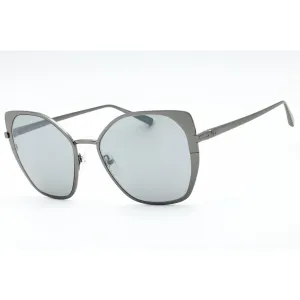 Longchamp Women's Sunglasses - Silver Metal Full Rim Butterfly Frame | LO175S 040