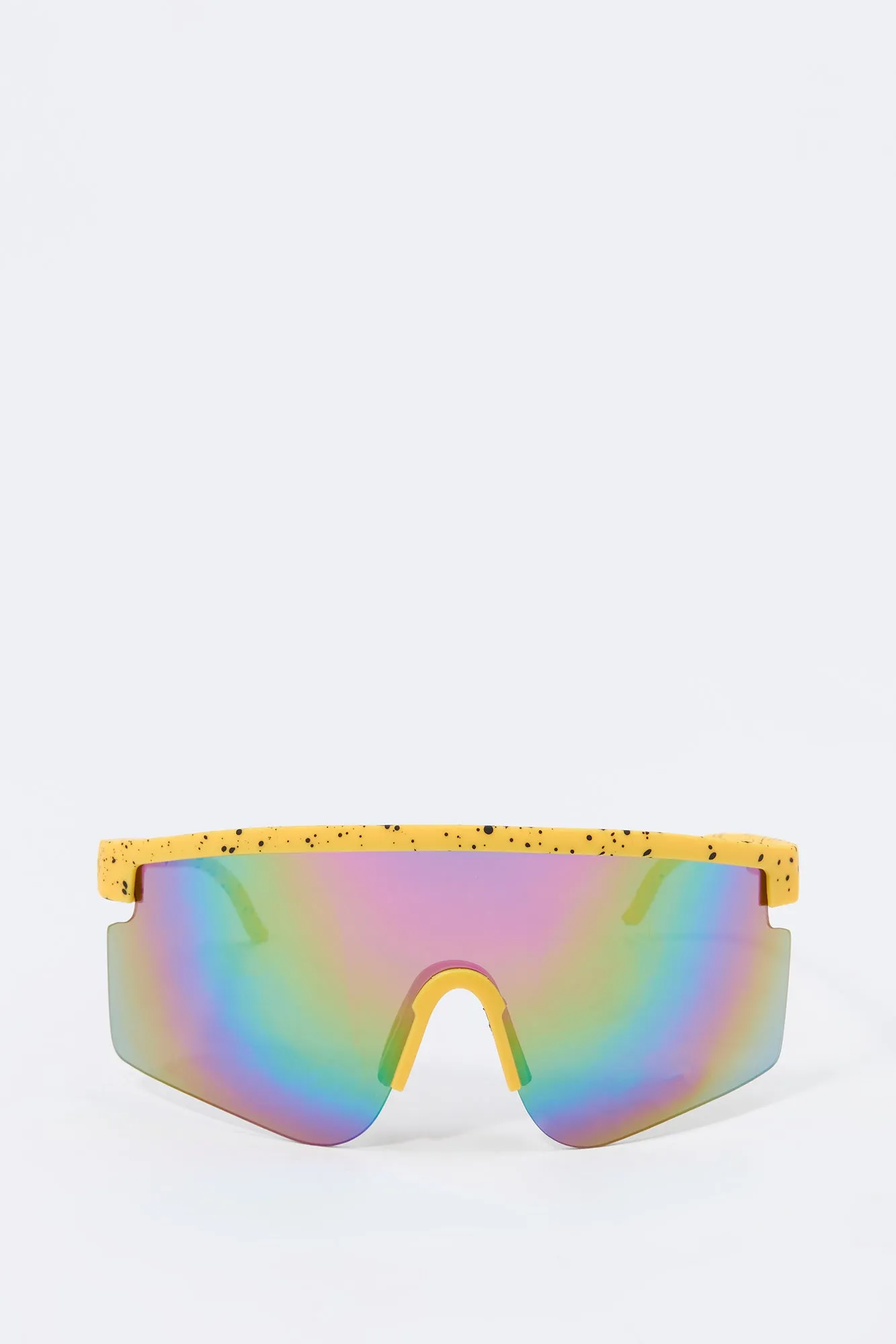 Lunettes de soleil avec éclaboussures de peinture