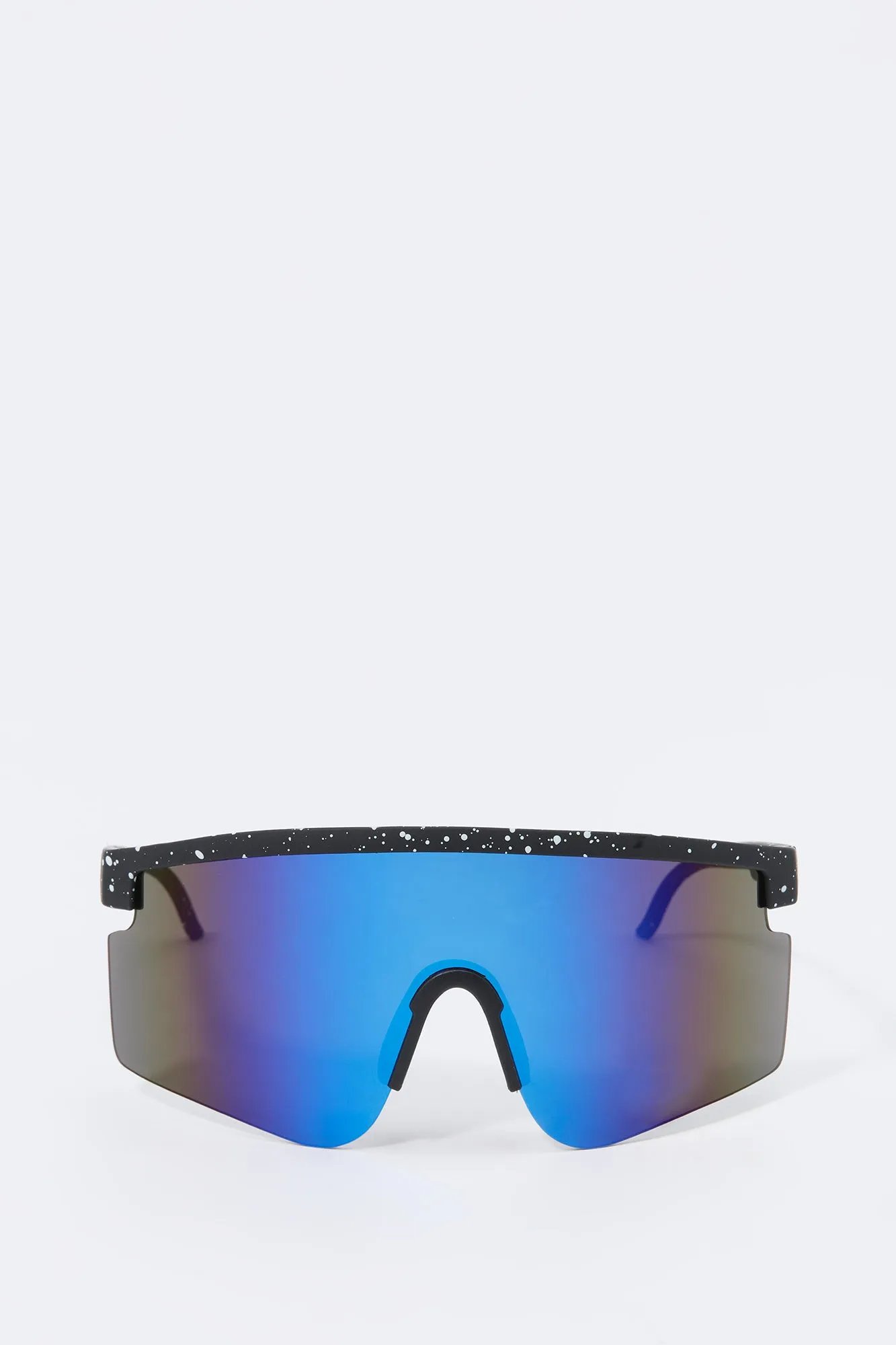 Lunettes de soleil avec éclaboussures de peinture