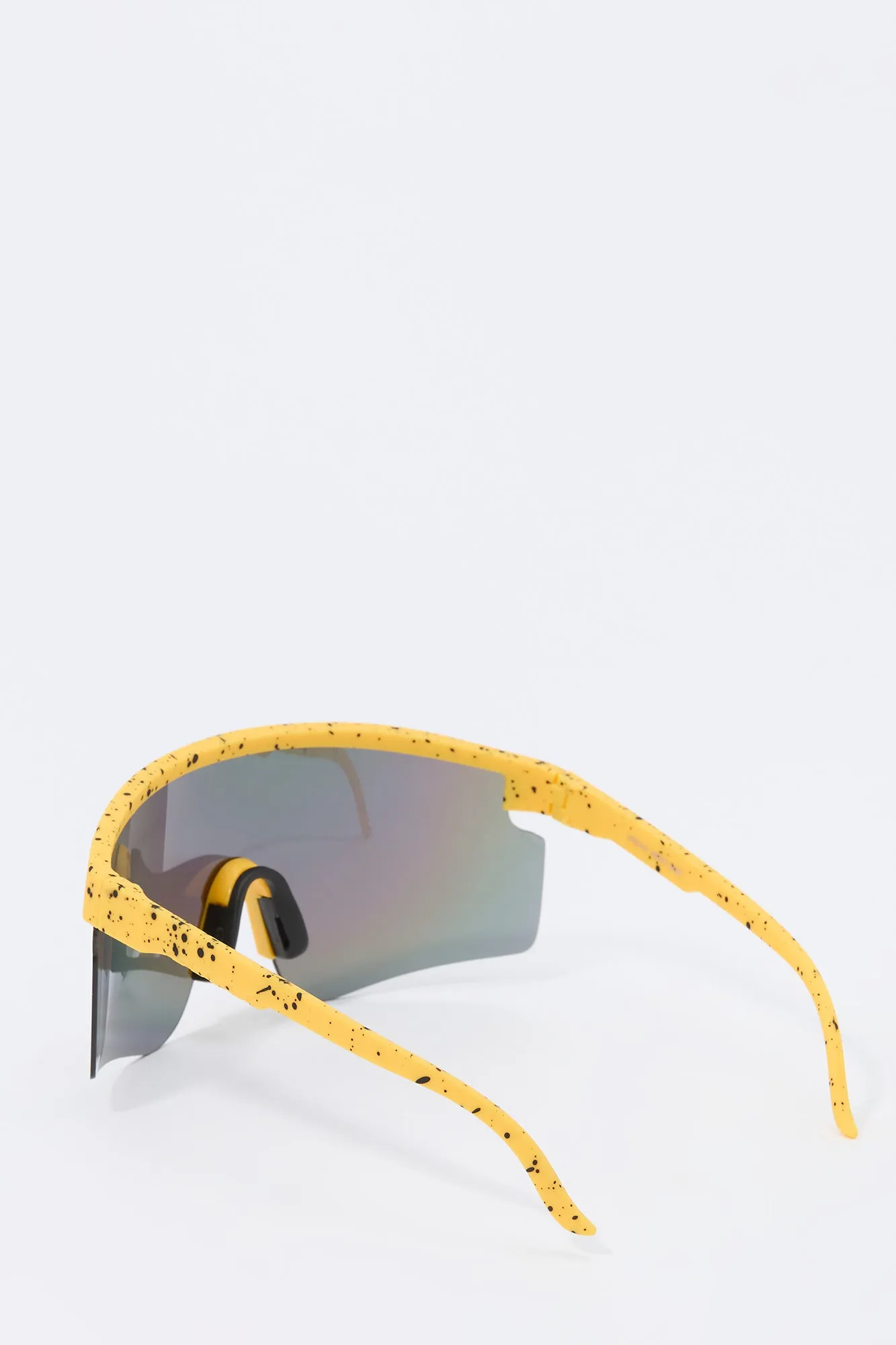 Lunettes de soleil avec éclaboussures de peinture