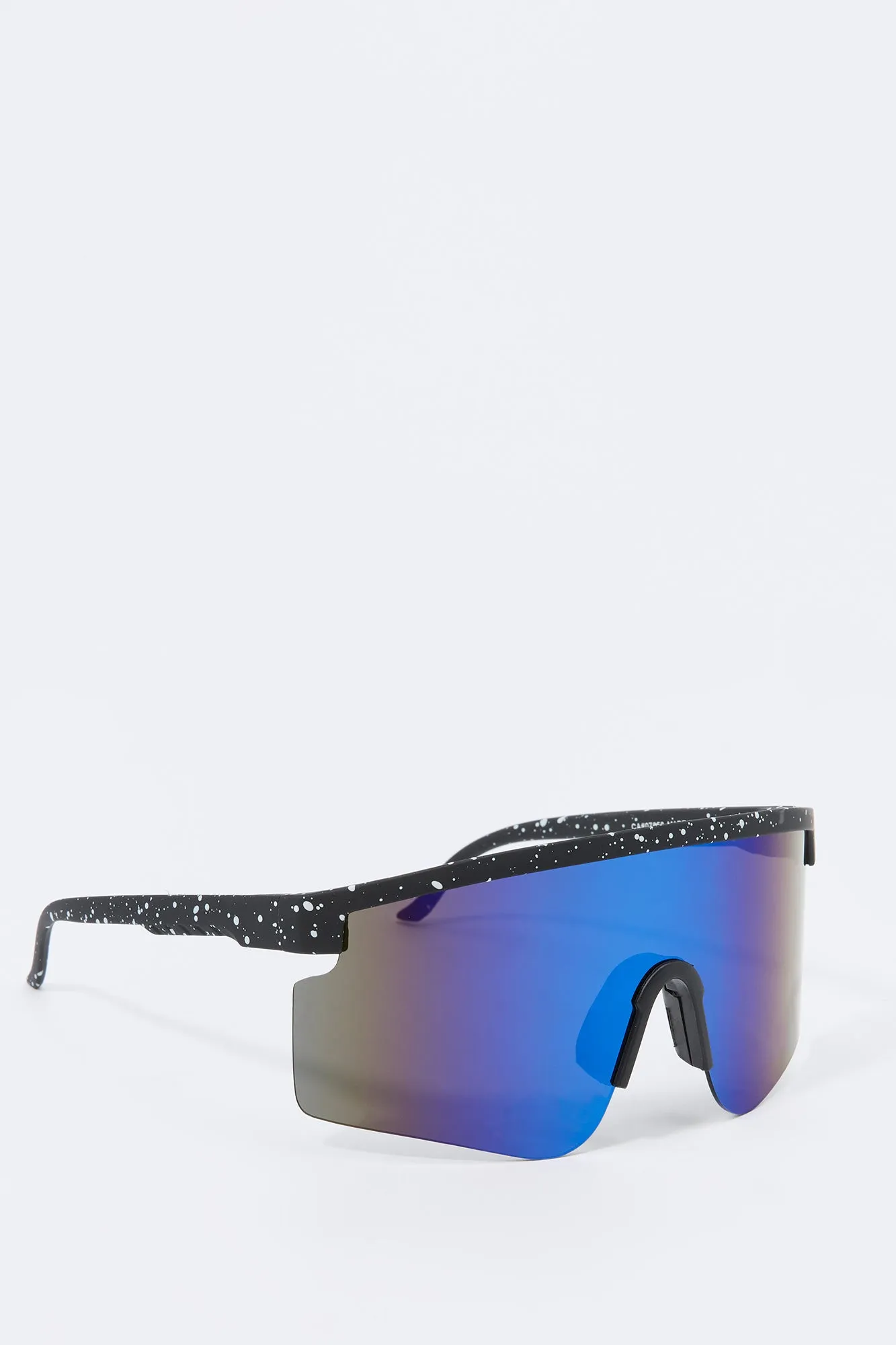 Lunettes de soleil avec éclaboussures de peinture