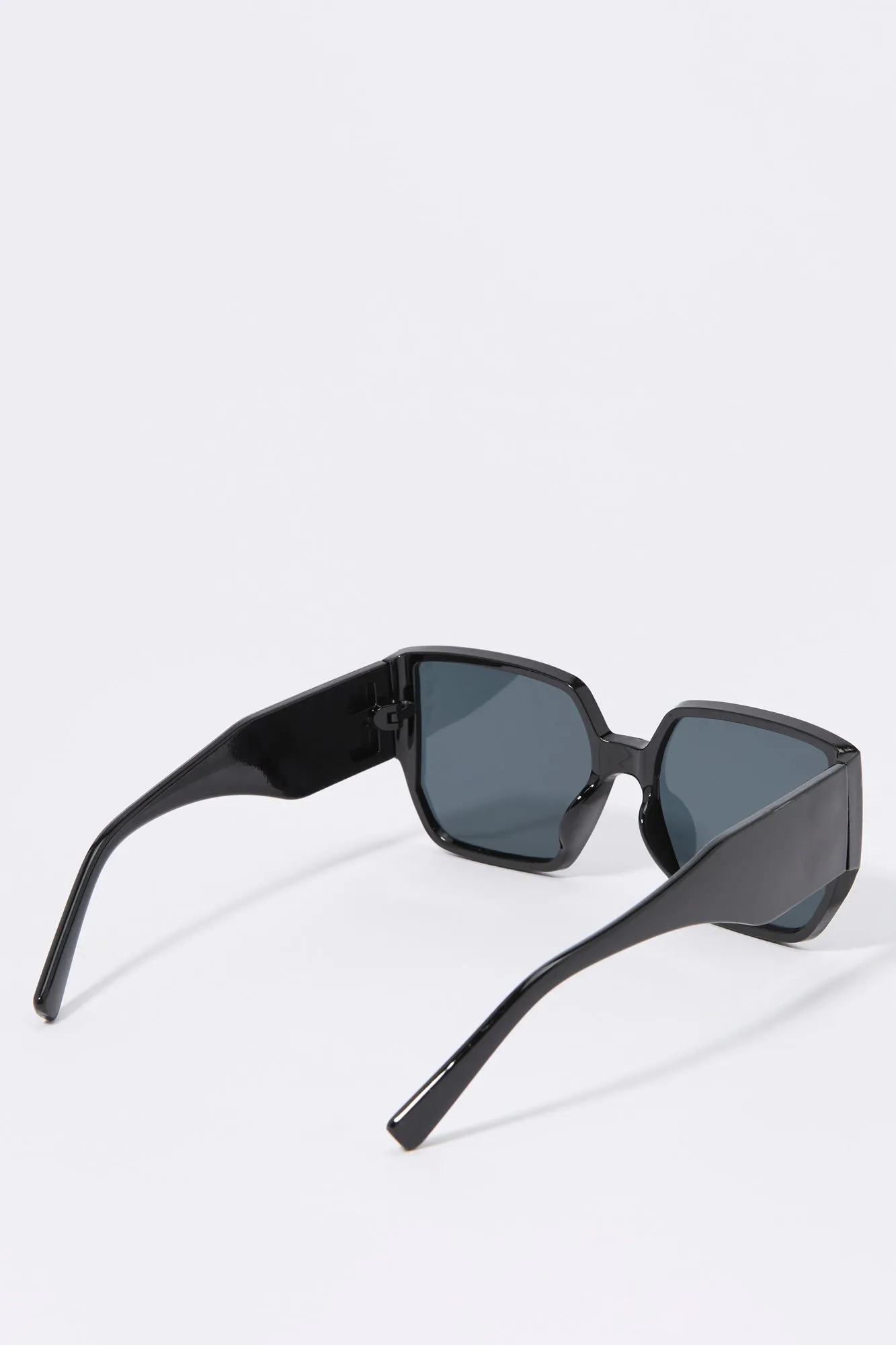 Lunettes de soleil surdimensionnées géométriques