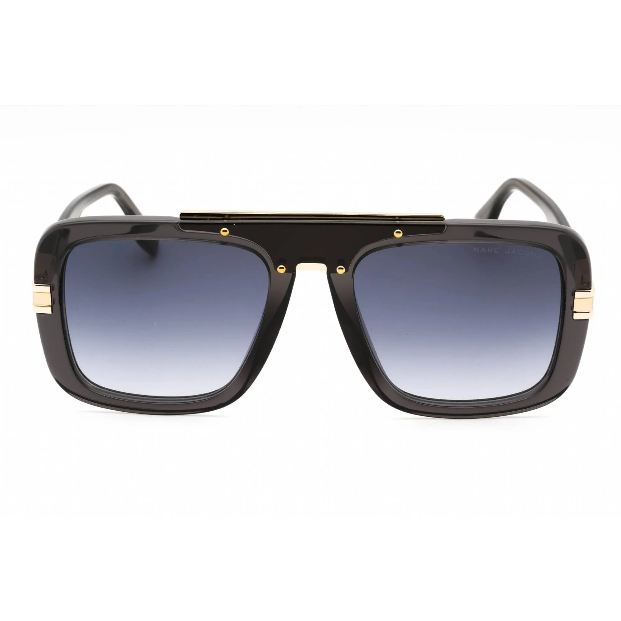 Marc Jacobs Men's Sunglasses - Grey Plastic Square Full Rim Frame | MARC 670/S 0KB7 9O