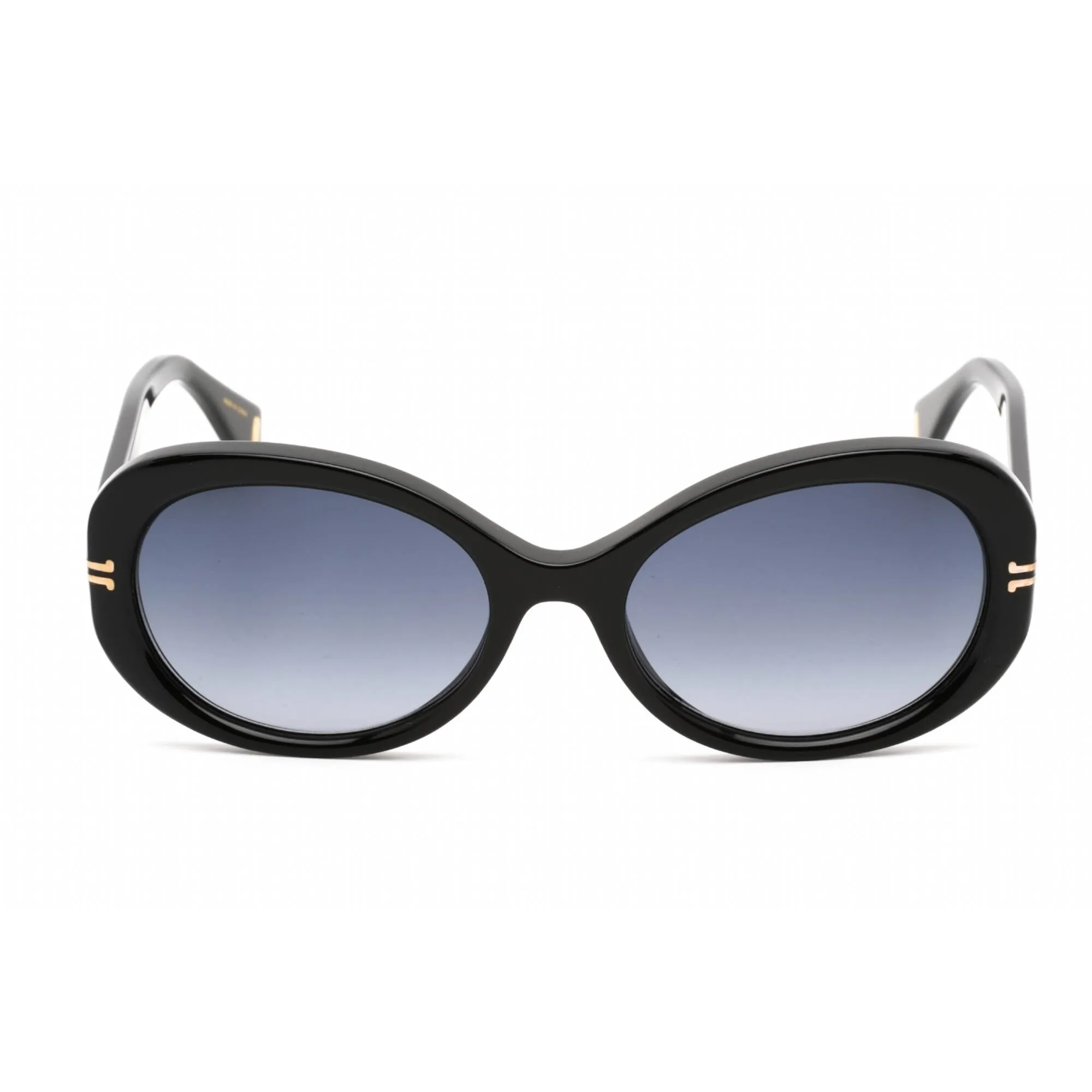 Marc Jacobs Women's Sunglasses - Black Oval Plastic Full Rim Frame | MJ 1013/S 0807