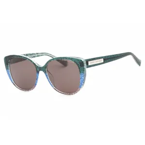 Marc Jacobs Women's Sunglasses - Green Blue Glitter Cat Eye Frame | MARC 421/S 0STX IR
