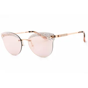 Michael Kors Women's Sunglasses - Pink Gold Metal Rimless Cat Eye | 0MK1130B 11084Z